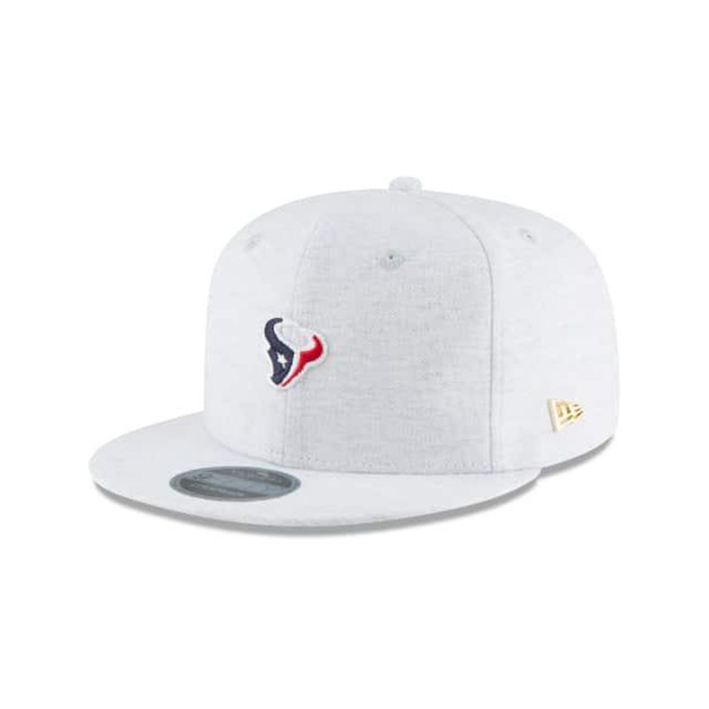 NFL Houston Texans Micro Stitch 9Fifty Snapback (JRN4929) - Grey New Era Caps